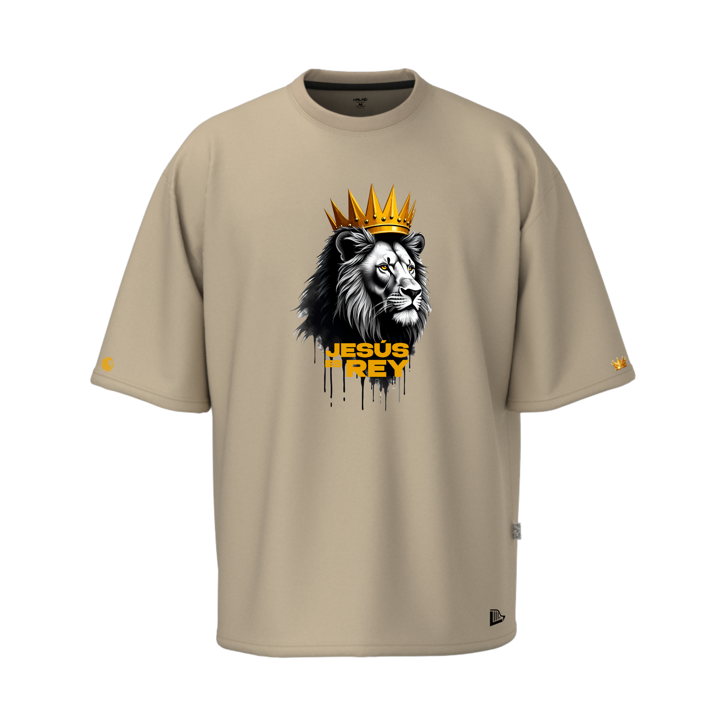 Jesús es Rey - Oversize Negra