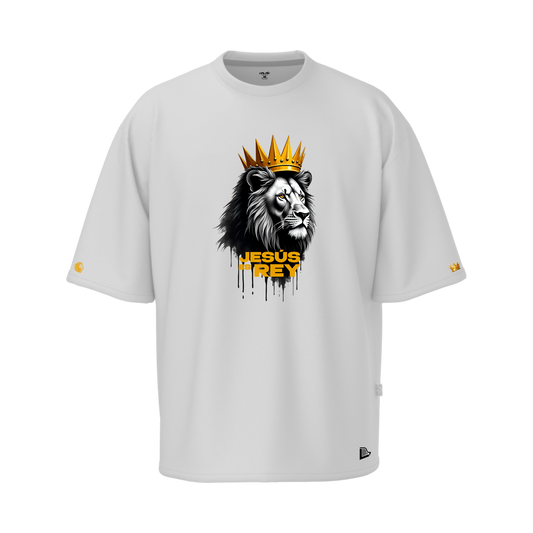 Jesús es Rey - Oversize Blanca