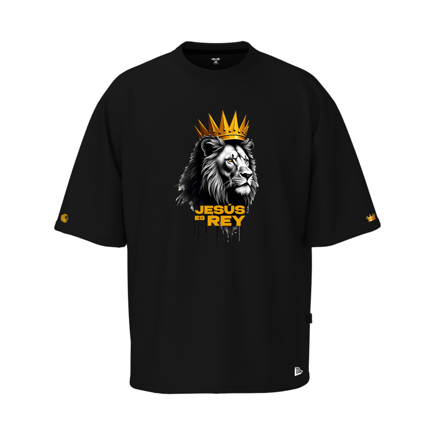 Jesús es Rey - Oversize Negra
