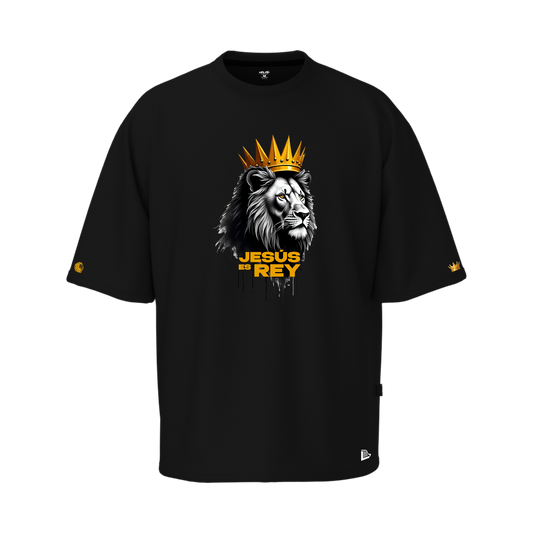 Jesús es Rey - Oversize Negra
