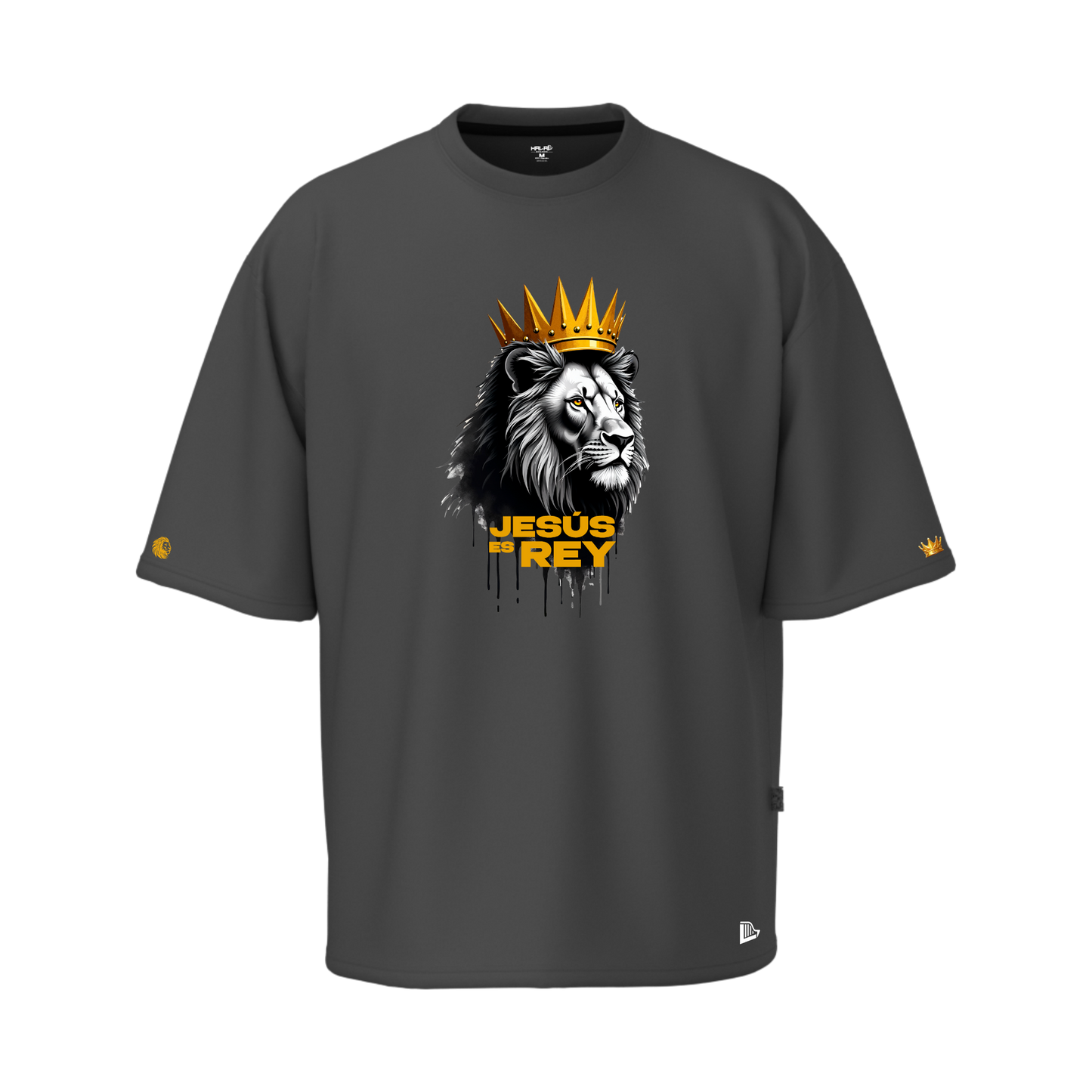 Jesús es Rey - Oversize Negra