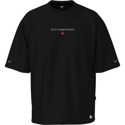 Camiseta ¨A Precio de Sangre¨ - Oversize Blanca