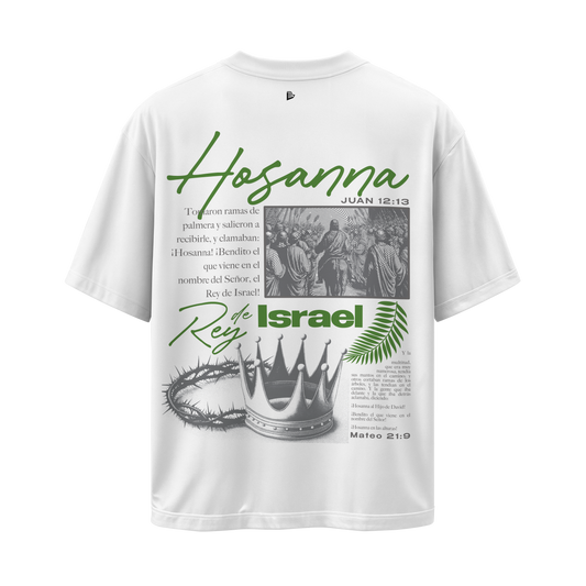 Camiseta Hosanna - Oversize Blanca