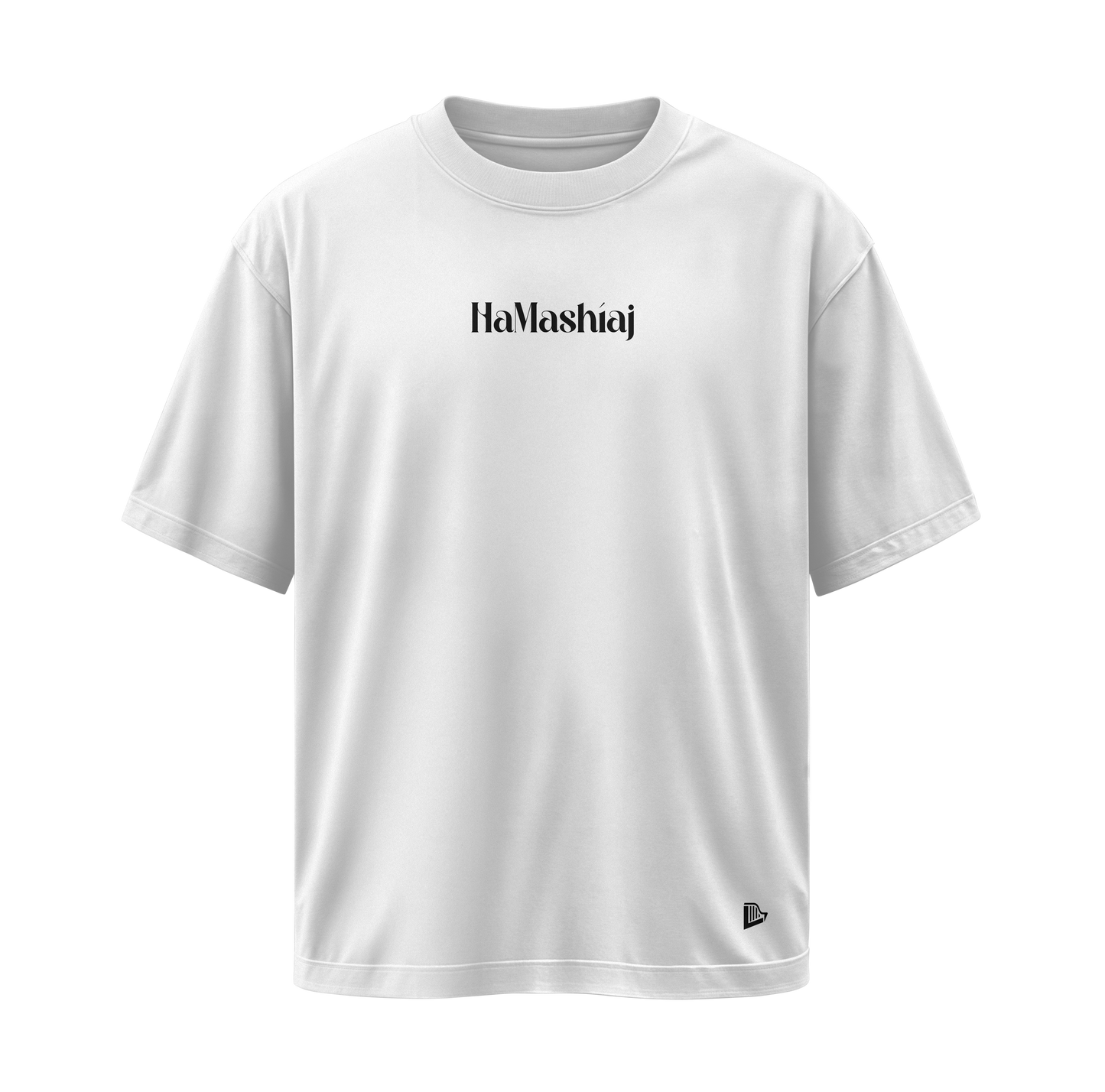 Camiseta Yeshua HaMashíaj - Blanca - Oversize/Regular