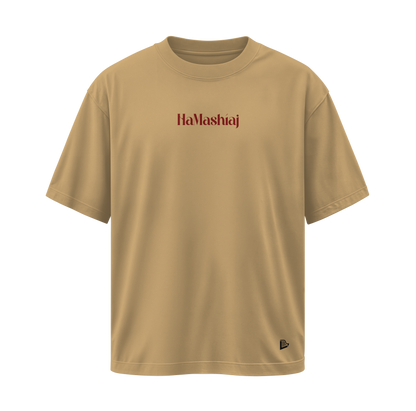 Camiseta Yeshua HaMashíaj - Beige - Oversize/Regular